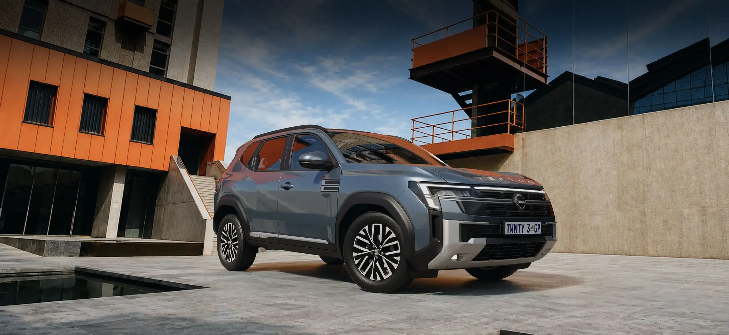 The new Nissan Tekton SUV, available at Produkta Nissan in Mbombela