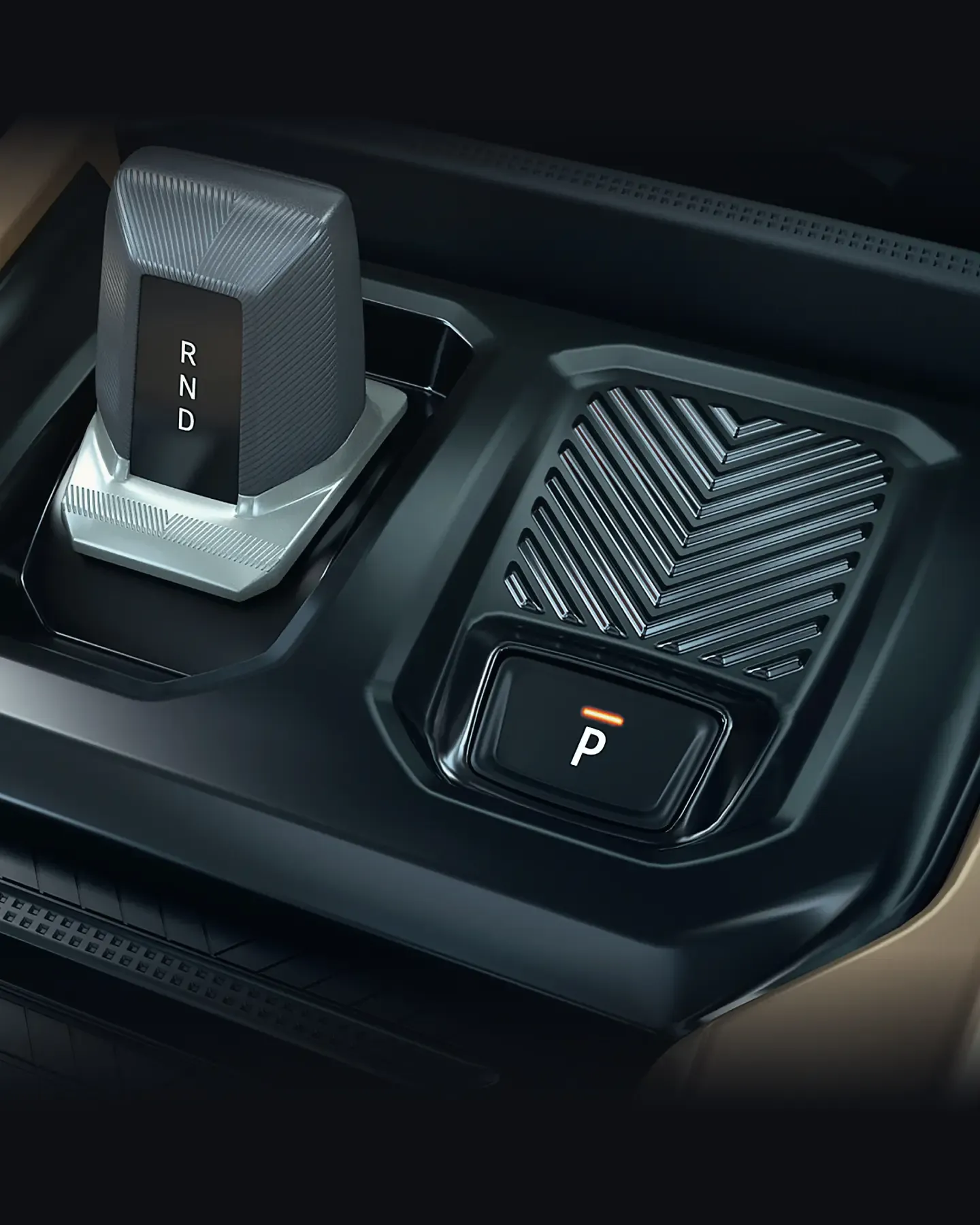 Nissan Tekton fly-by-wire e-shifter